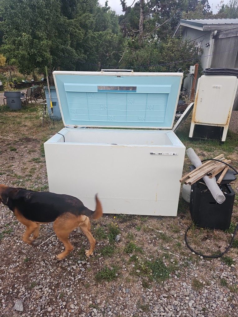 Deep Chest Freezer With Light