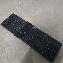 HP Wired USB Full-Size Keyboard with Numpad