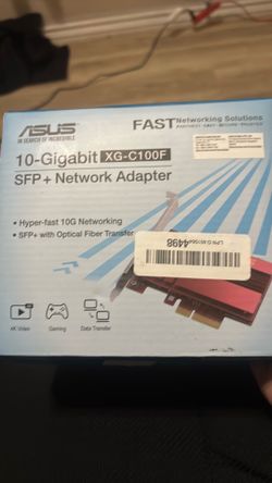ASUS XG-C100F 10-Gigabit SFP+ Network Adapter