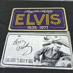 Elvis Custom License Plates