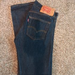 Levi 501 Blue Denim ONLY WORN ONCE