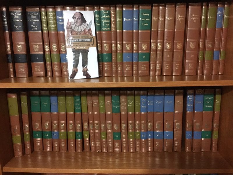Britainnica Great Books series. 52 volumes exclent condition. Collectors items.