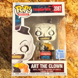 Funko POP! Horror Terrifier with Flamethrower #2087 New York Shared Exclusive