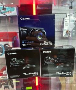 Canon cameras new! Finance for $50 down payment!!