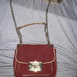 MICHAEL KORS SUEDE CROSSBODY BAG