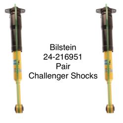 24-216951 Rear Bilstein  B6 Performance Shocks for 2011-2024 Dodge Charger AWD / RWD