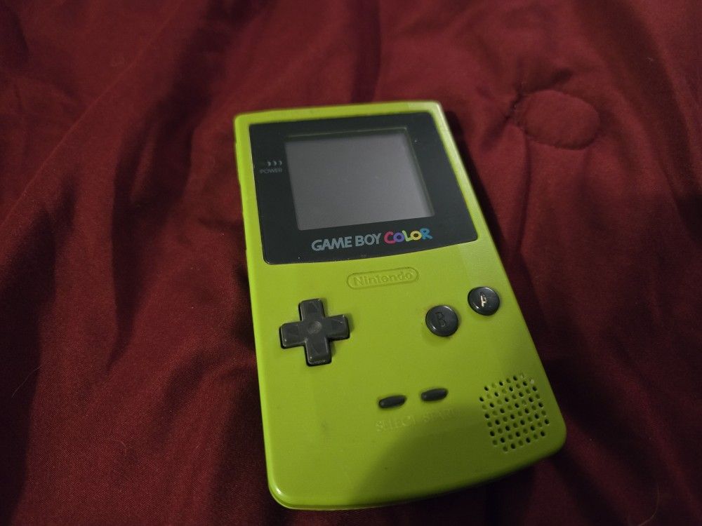 🎮 Game Boy Color – Lime Green – Working – $60
