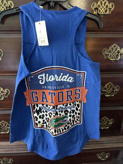Florida Gators Womens Shirt Cheetah Large 