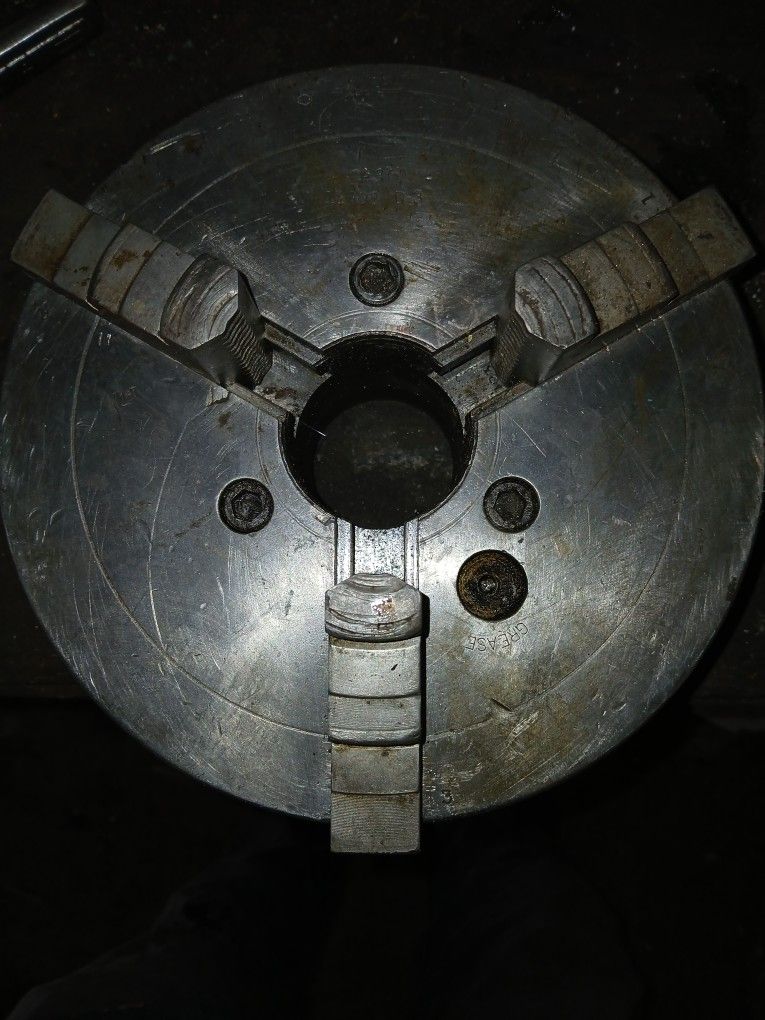 8" D-3 Union Metal Lathe Scroll Chuck