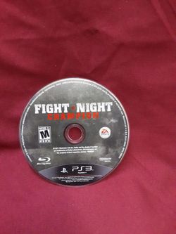 Figgt Night Champion Sony PlayStation 3 PS3 Video Game