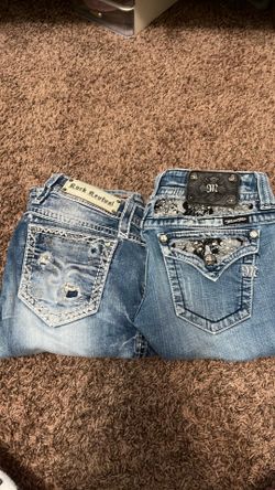 Rock revival and miss me jeans