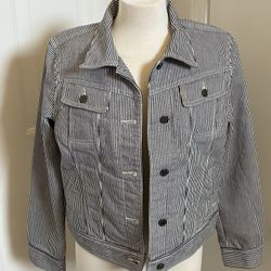 Ralph Lauren Women’s Demi jeans Jacket Size LARGE