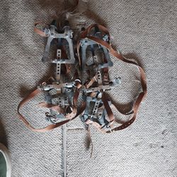 Vintage spiked shoes