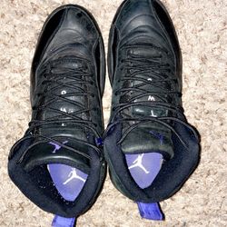Purple Jordan 12s