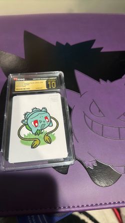 CGC 10 Pristine Bulbasaur Pokémon Card 2025 JPN