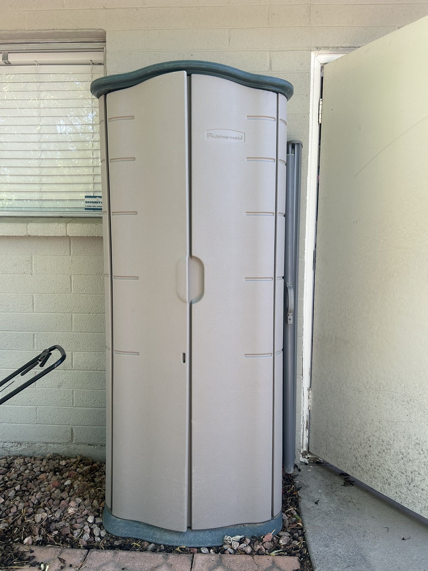 Storage Shed Outdoor Cabinet Rubbermaid