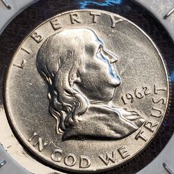 1962 D Franklin Half Dollar