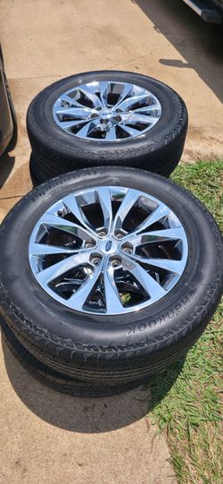 Ford F150 OEM lariat tires with rims