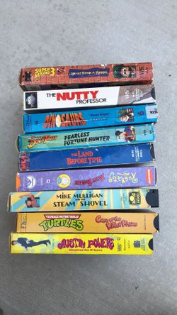 Asst VHS Video’s $2-$5 each