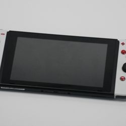 Nintendo Switch : Custom White & Chrome Red Joy-Cons