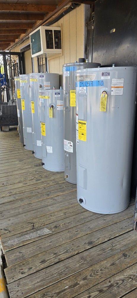 New Electric Water Heater 1 Year Warranty Garantia Por Escrito 