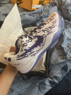 Kobe 8 Court Purple Protro Size 9.5