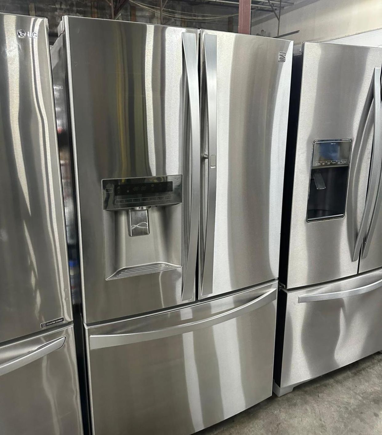 LG French Door Refrigerator Stainless Steel IceMaker