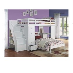 Children's Loft Bed Combo