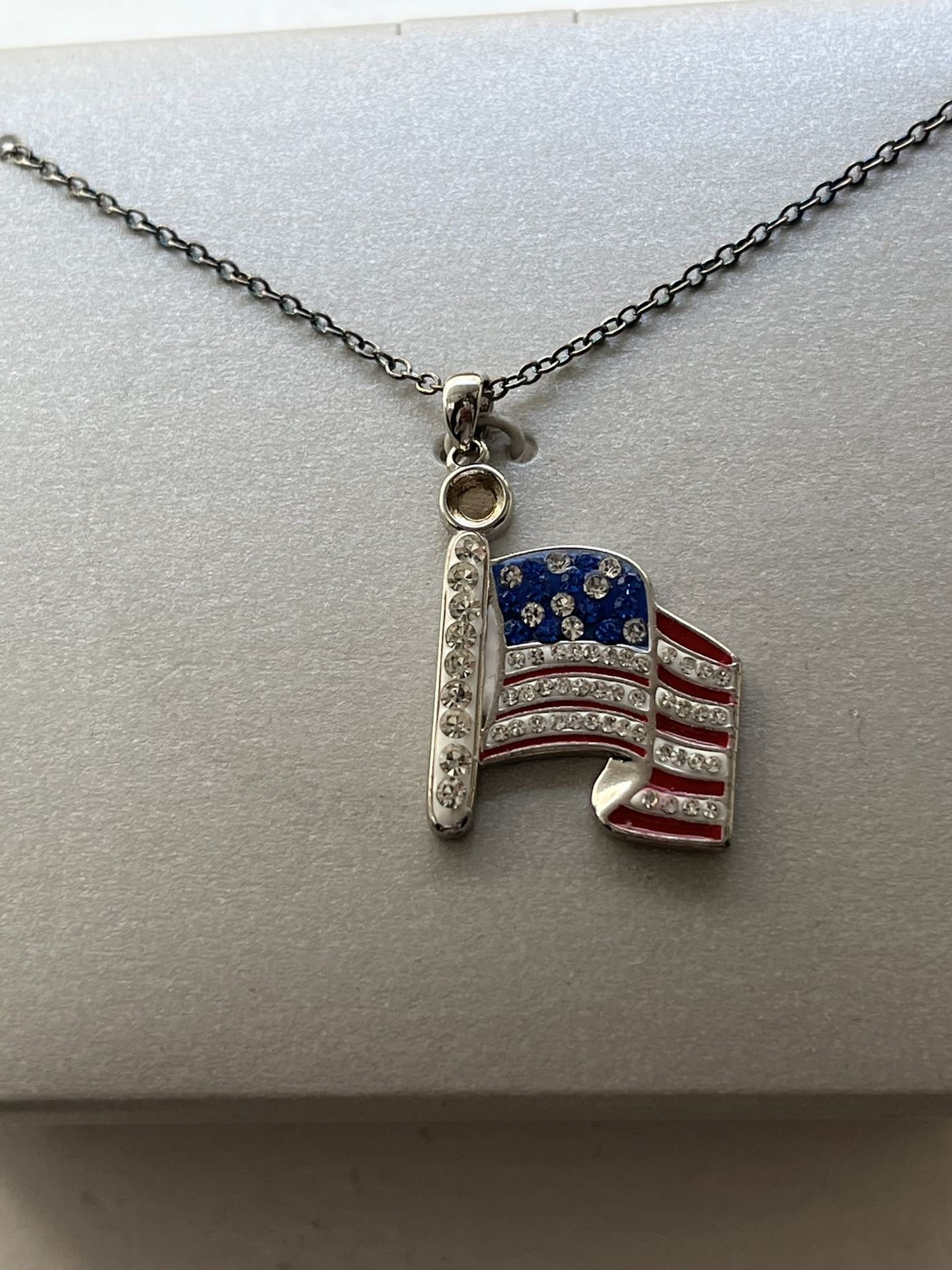 American Flag Necklace