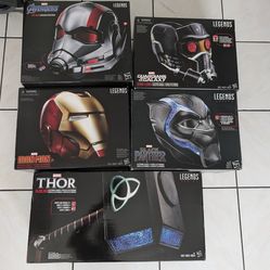 Marvel legends MCU cosplay helmets