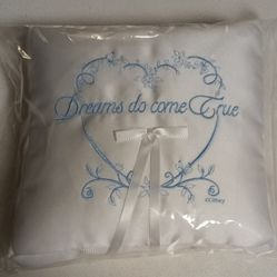 Disney Dreams Do Come True Ring Bearer Pillow