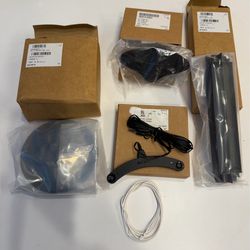 Sony calibration, stand, and microphone and FM antenna