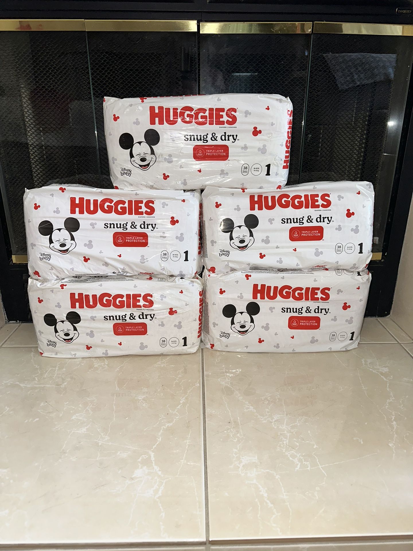 huggies size 1 bundle $40 (south sac)