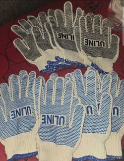 Uline PVC Dot Knit Gloves