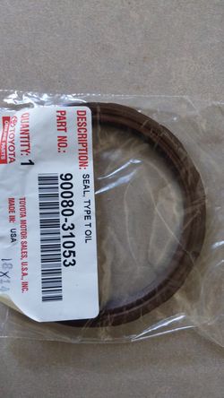 2001 Toryota Highlander V6 Original Rear Main Seal. Sello de motor para Toyota Highlander 2001