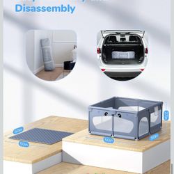 Toddler Play Area With Mat