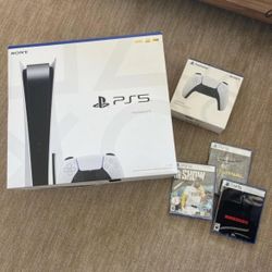 ☑️ Brand New Console Disc Version 3 Game + 1 Controller 