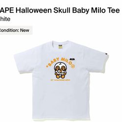 BAPE Halloween Skull Baby Milo Tee
