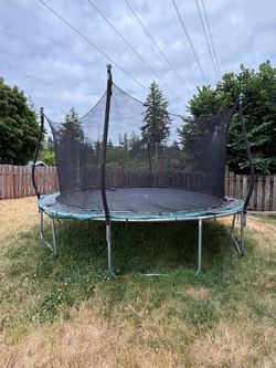 Free 15’ trampoline!