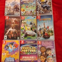 TRADE NINTENDO SWITCH video Games Tested 
