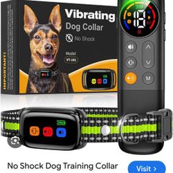 New In Box Vibrating And Sound Collar