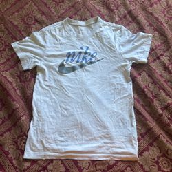 Blue Nike T-Shirt (Size Adult Small)