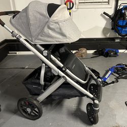 Uppa Baby Vista V2 FULL SET (stroller + Car Seat + Bassinet)
