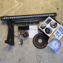 Rigid Light Bar And Other Accessories 
