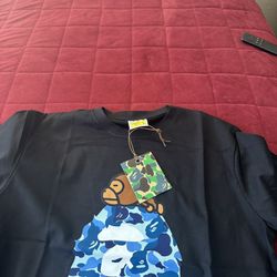 Bape Shirts For The Go Blue One New The Other One Used One Time