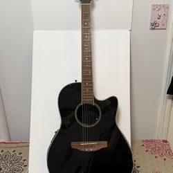 2010 Applause by Ovation Acoustic Guitar – Great for Beginners (Needs Minor Repair)