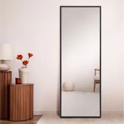 Morris Black Trim Floor Mirror Costco
