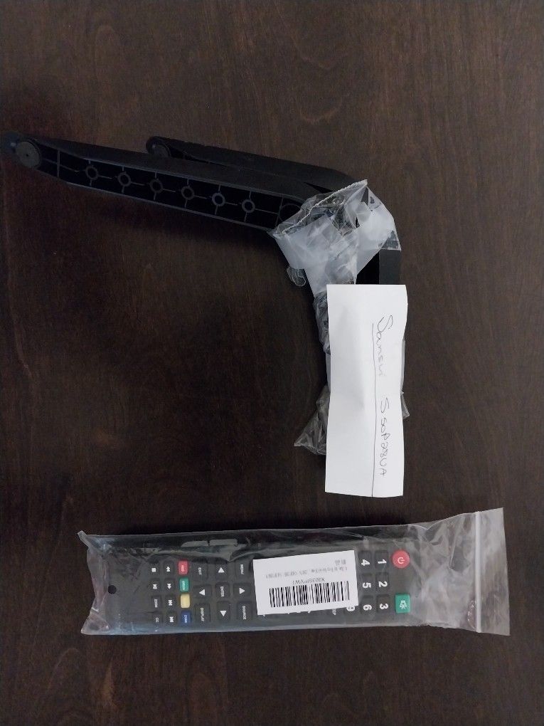 (New) Sansui TV Remote And Legs