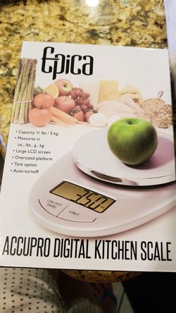 Digital kitchen scale