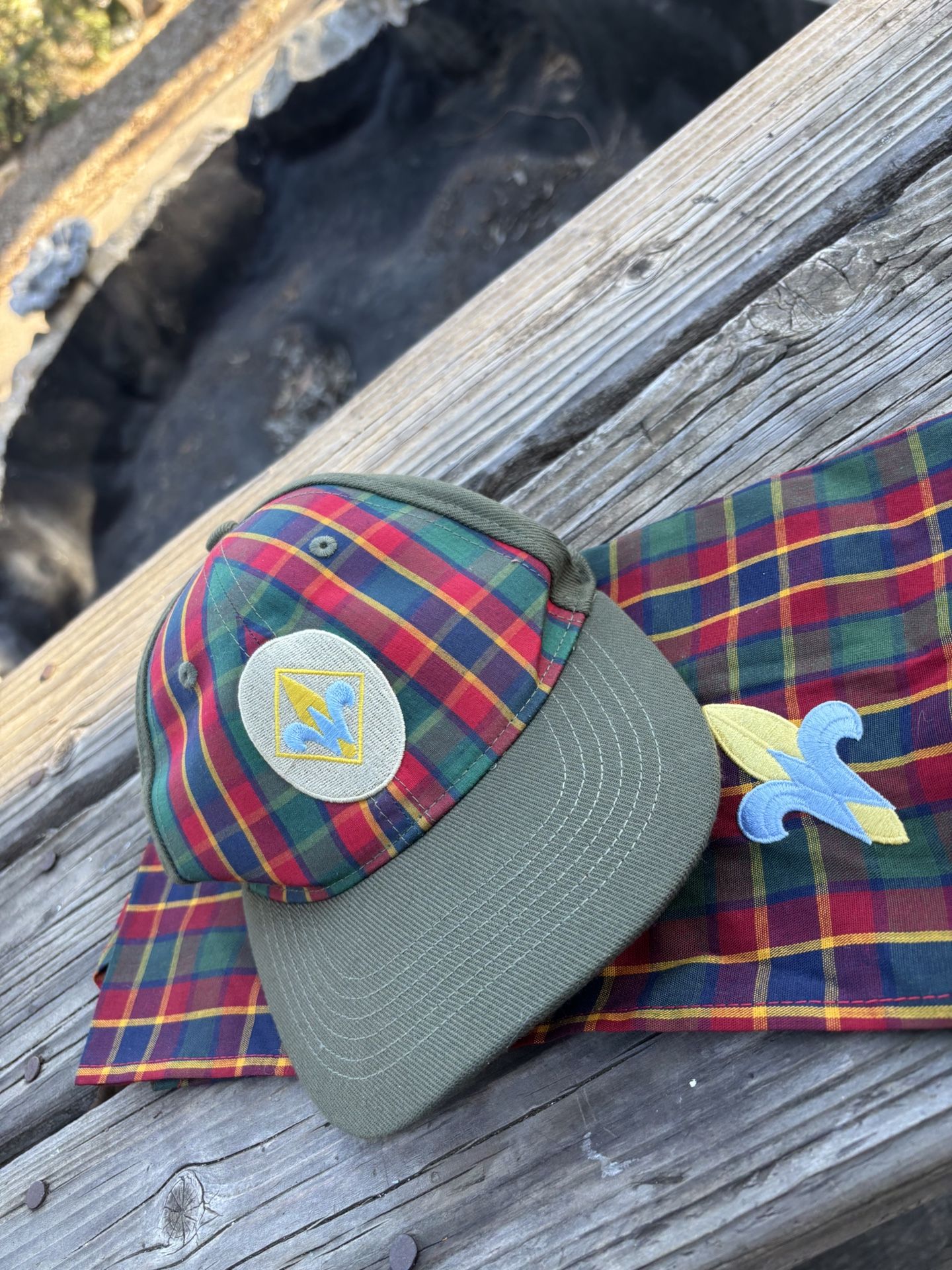 Cub Scout Webelos Hat Neckerchief And Slide